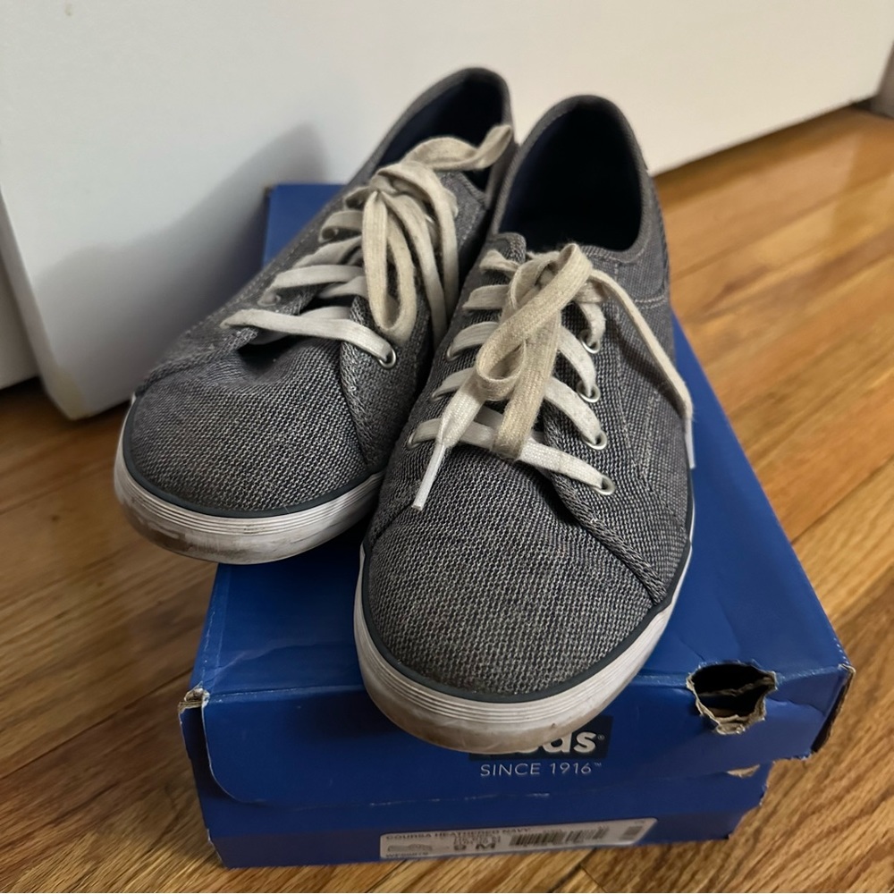 Keds Coursa Heathered Navy Sneakers
